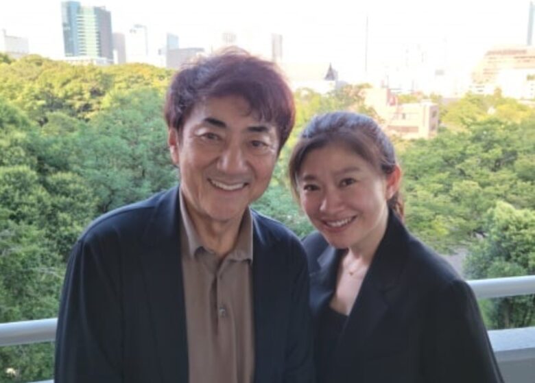 篠原涼子と市村正親の画像